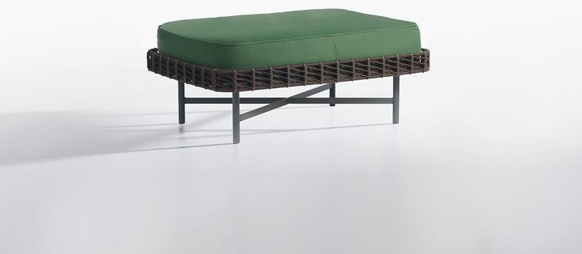 Potocco Прямоугольный пуф с обивкой Ropu 888/cqr, 888/cqr out - Вид №2