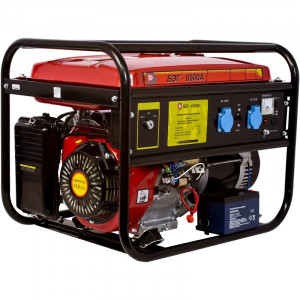59754 Калибр Бензиновый электрогенератор БЭГ-6500А