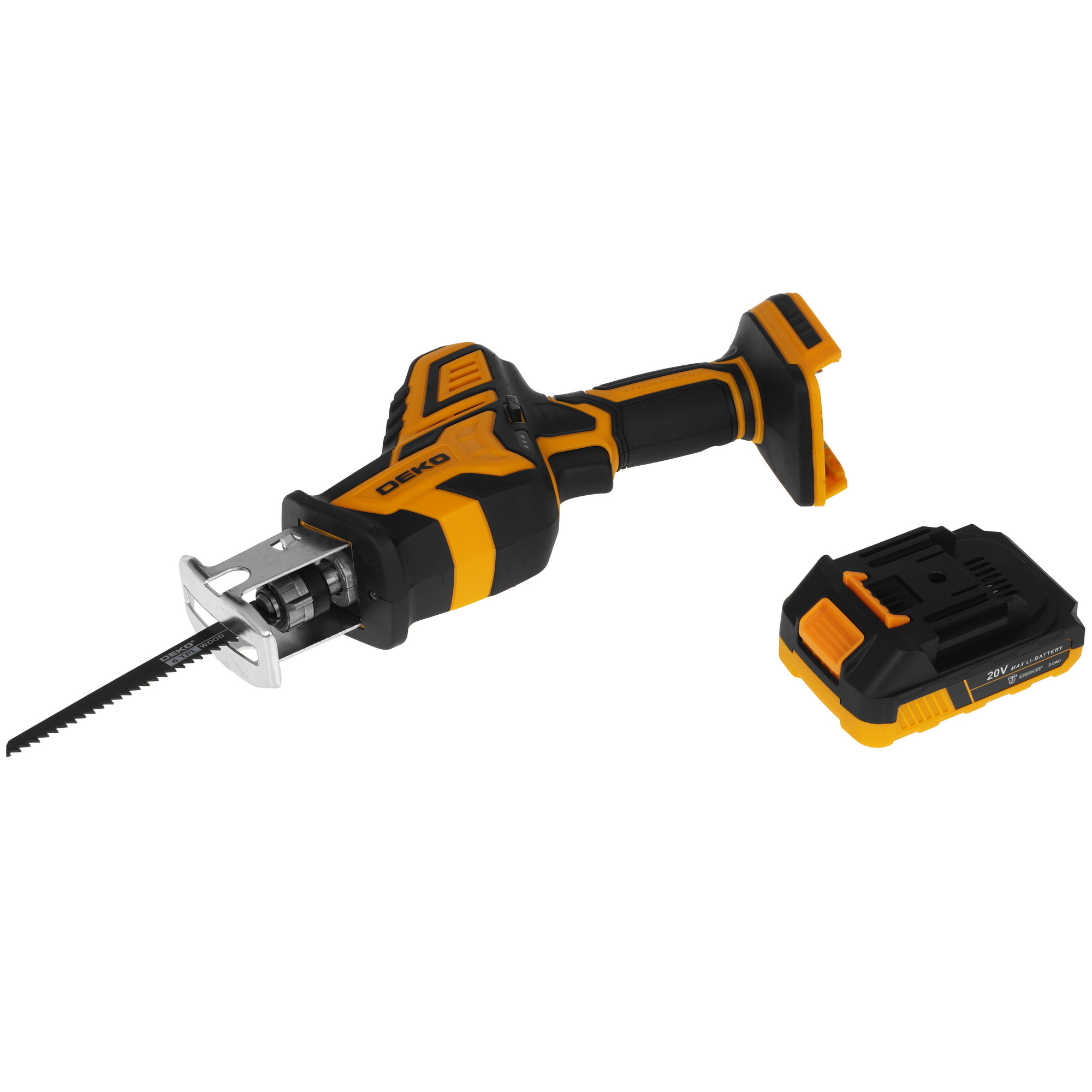 Сабельная пила DEKO DKRS20-Li-ion UNV 20V 9200192 STDN-0130020 - Вид №4