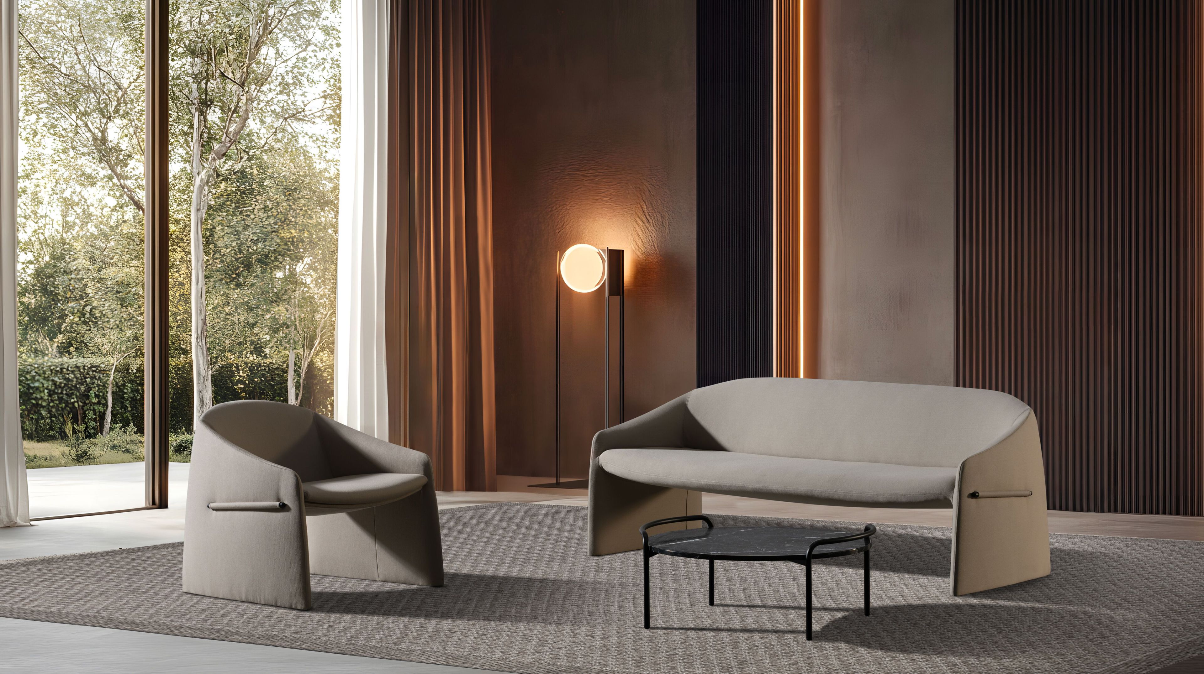 Мягкое и обитое кресло с подлокотниками GABER Majorette ARCH-00056088 - Вид №8