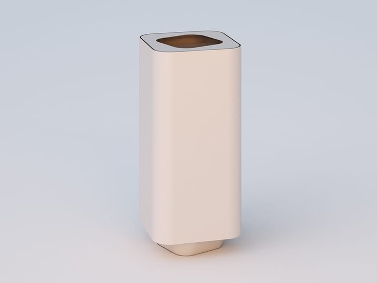 Корзина для мусора из оцинкованного листа DIMCAR Гарри ARCH-00089611