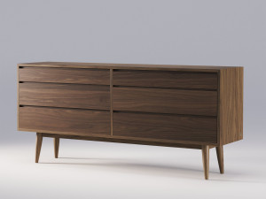 Комод из грецкого ореха