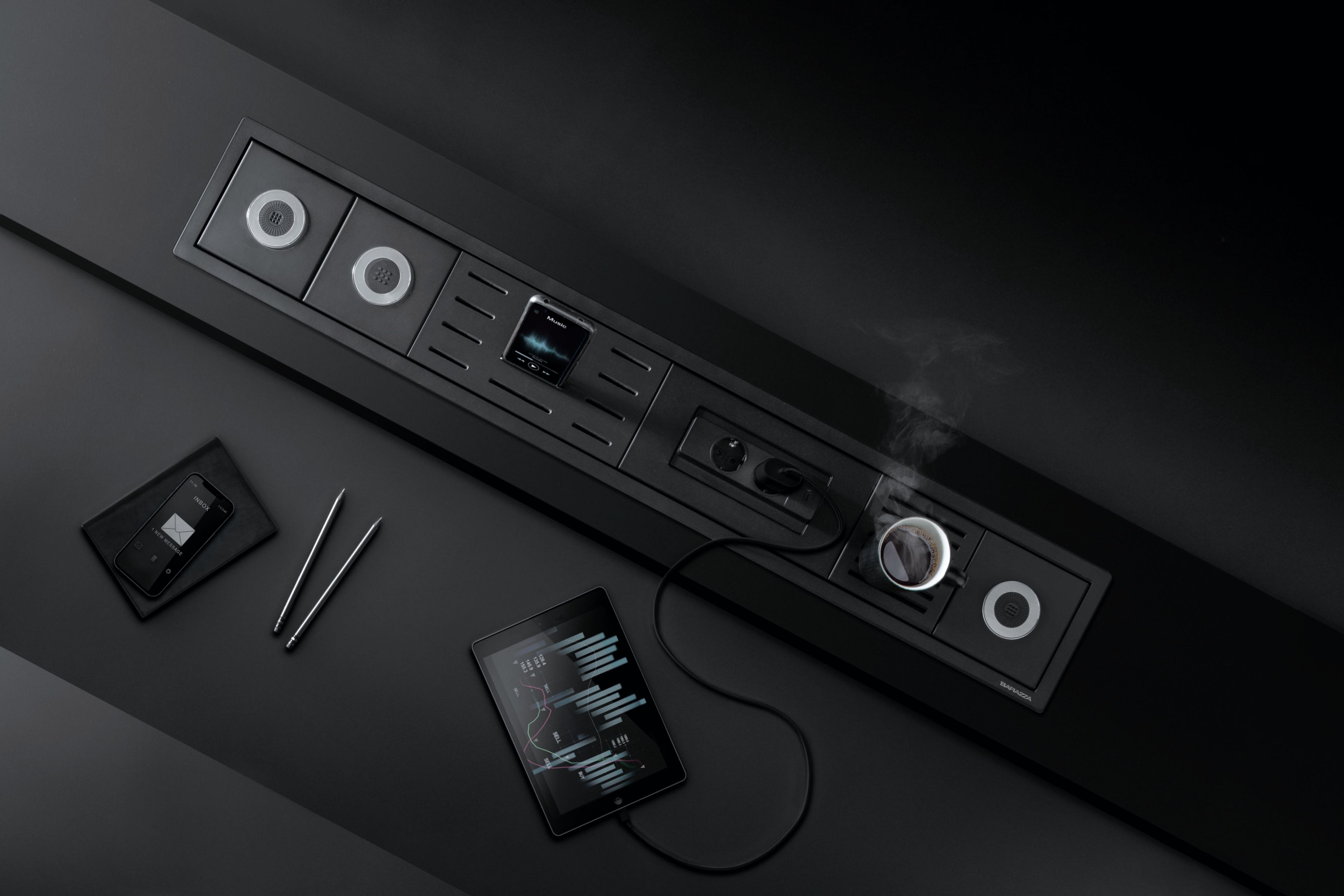 Индукционное зарядное устройство для оборудованного канала Barazza 1CCBN ARCH-00002158 - Вид №1