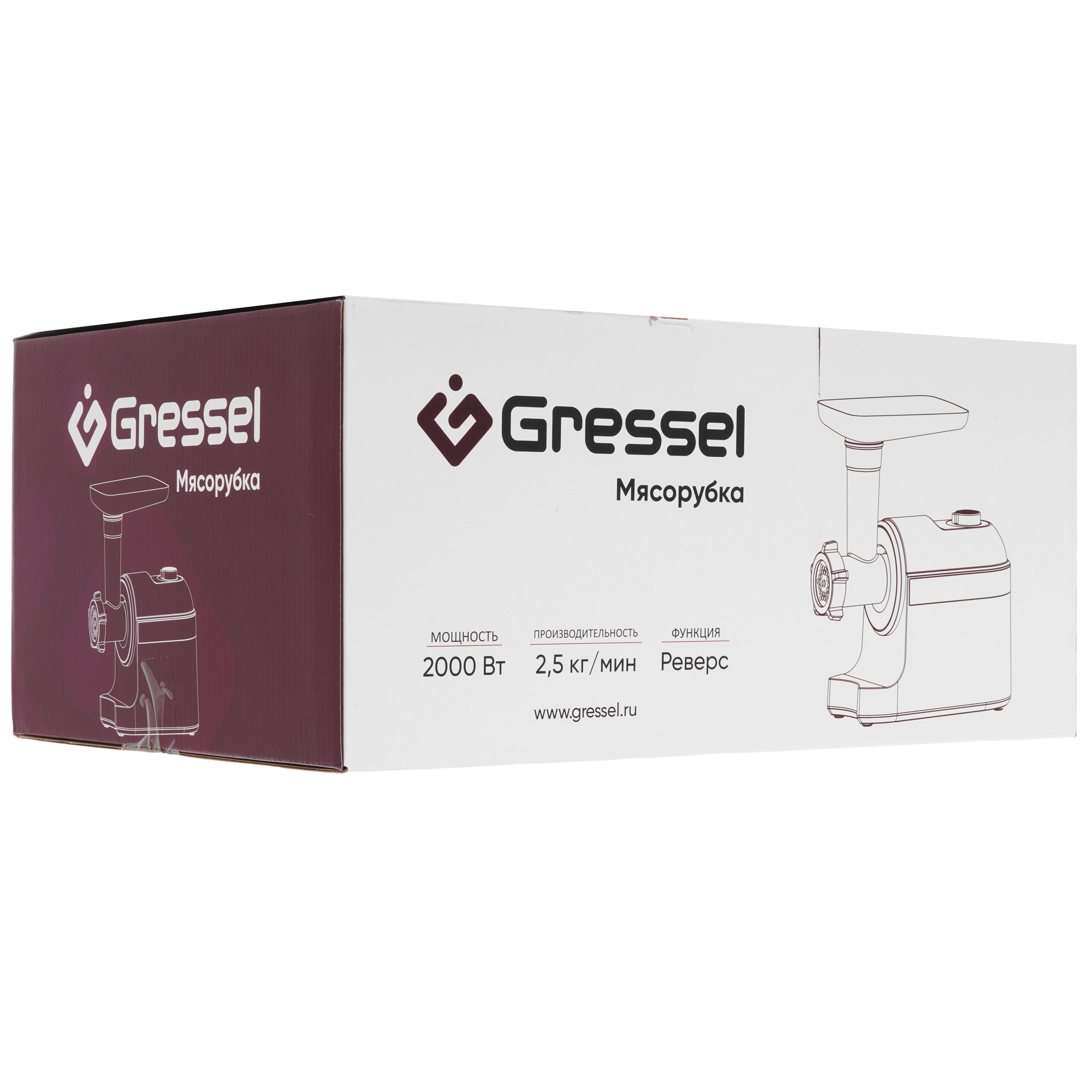 9265875 Мясорубка электрическая Gressel GMG-1703 черный STDN-0067817 - Вид №9