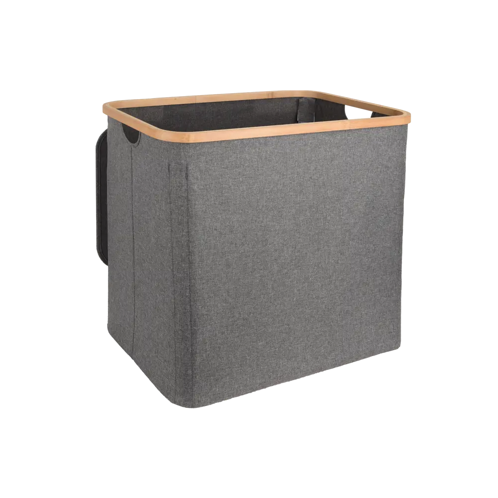 Корзина для белья Sensea Scandi прямоугольная цвет серый 82900590 STLM-2101737 - Вид №2