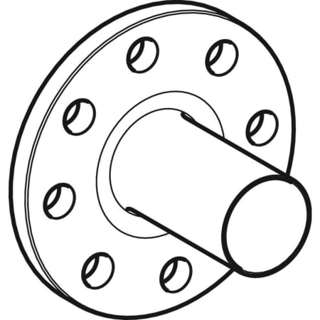 33749 Фланец Geberit Mapress из нержавеющей стали, PN 10/16, с гладким концом Geberit  - Вид №4