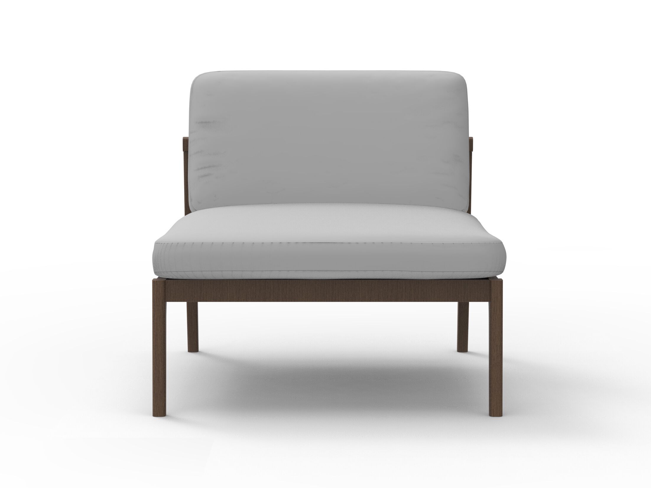 Одиночный модуль для садового дивана в iroko Rever Капри ARCH-00087977 - Вид №1