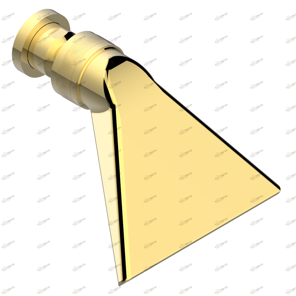 U6F-3640 Лейка душевая Спорт 3/4" Thg-paris Beyond crystal с прозрачным хрусталём Покрытие PVD золотистый цвет U6F 3640 CAT.F