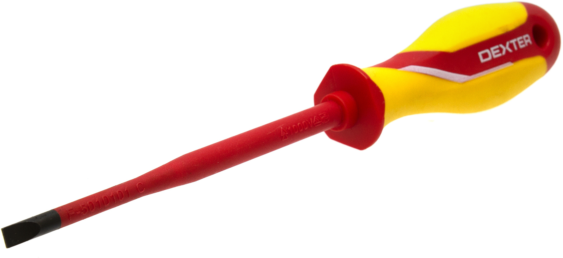 Диэлектрическая отвертка Dexter SL5.5 для электромонтажных работ 18147748