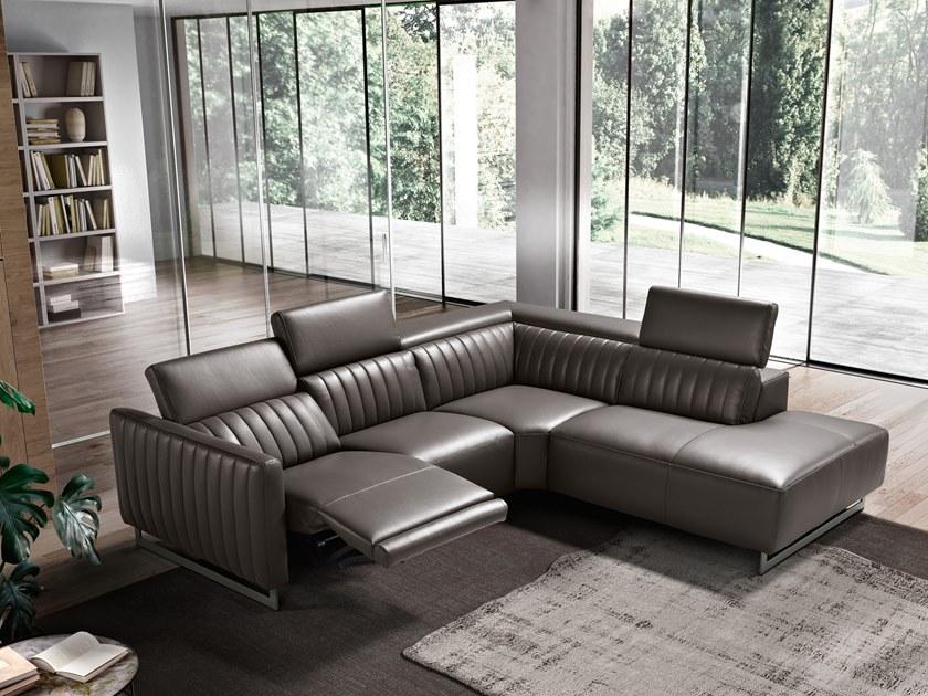 Max Divani 5-местный угловой диван в коже sun-id-1510520 - Вид №5