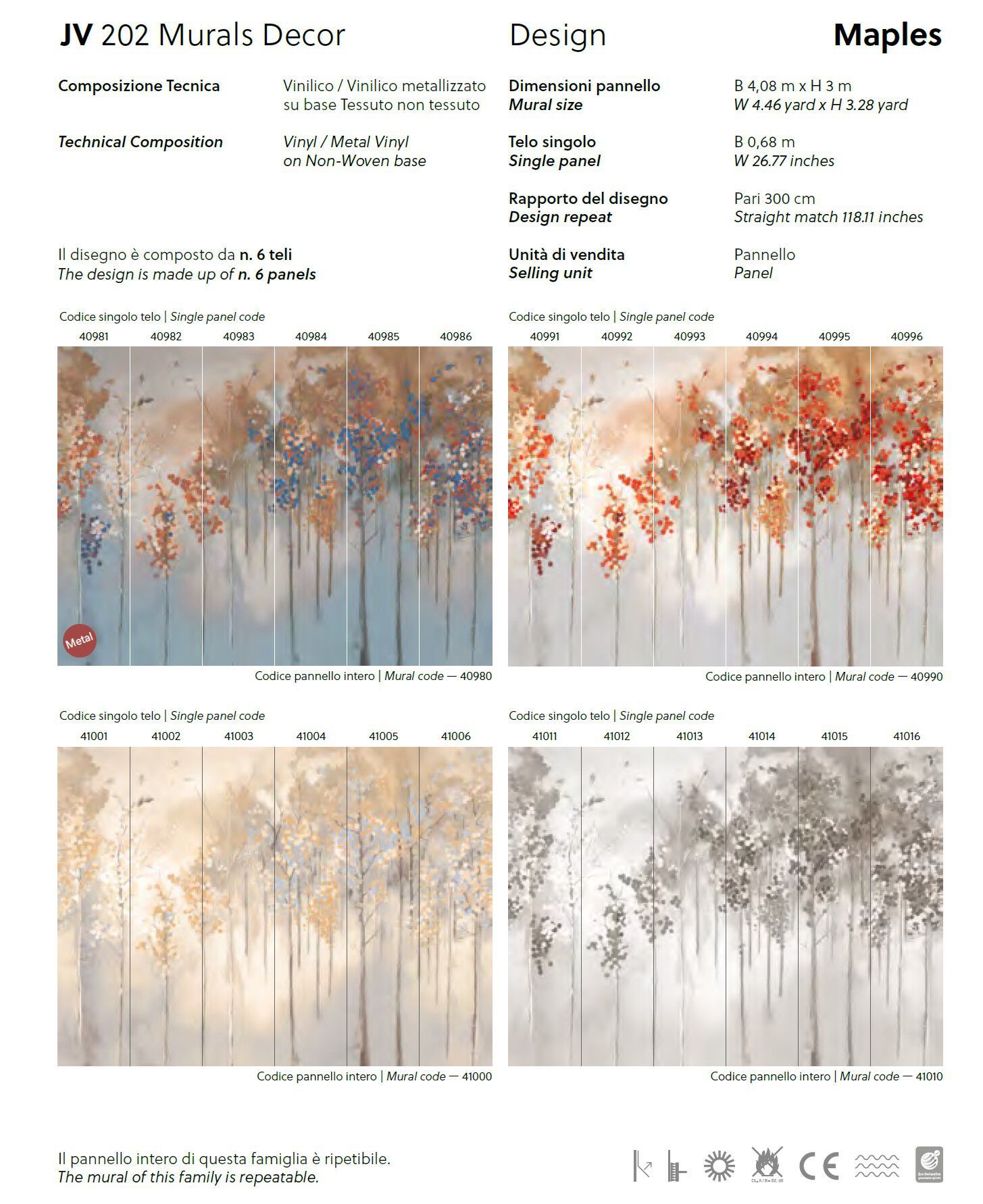 Обои с цветочными мотивами Jannelli&Volpi СП 202 MURALS DECOR ARCH-00150646 - Вид №4