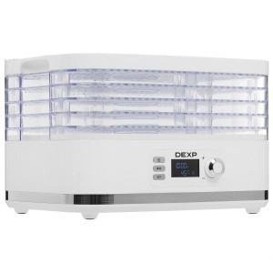 9022130 Сушилка для овощей и фруктов DEXP DFD-455V белый