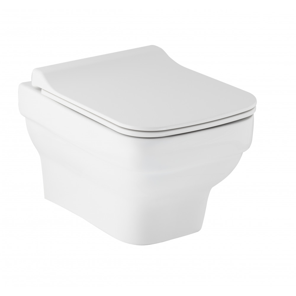 082119 Подвесной унитаз настенный Белый BERGES TOP Турция