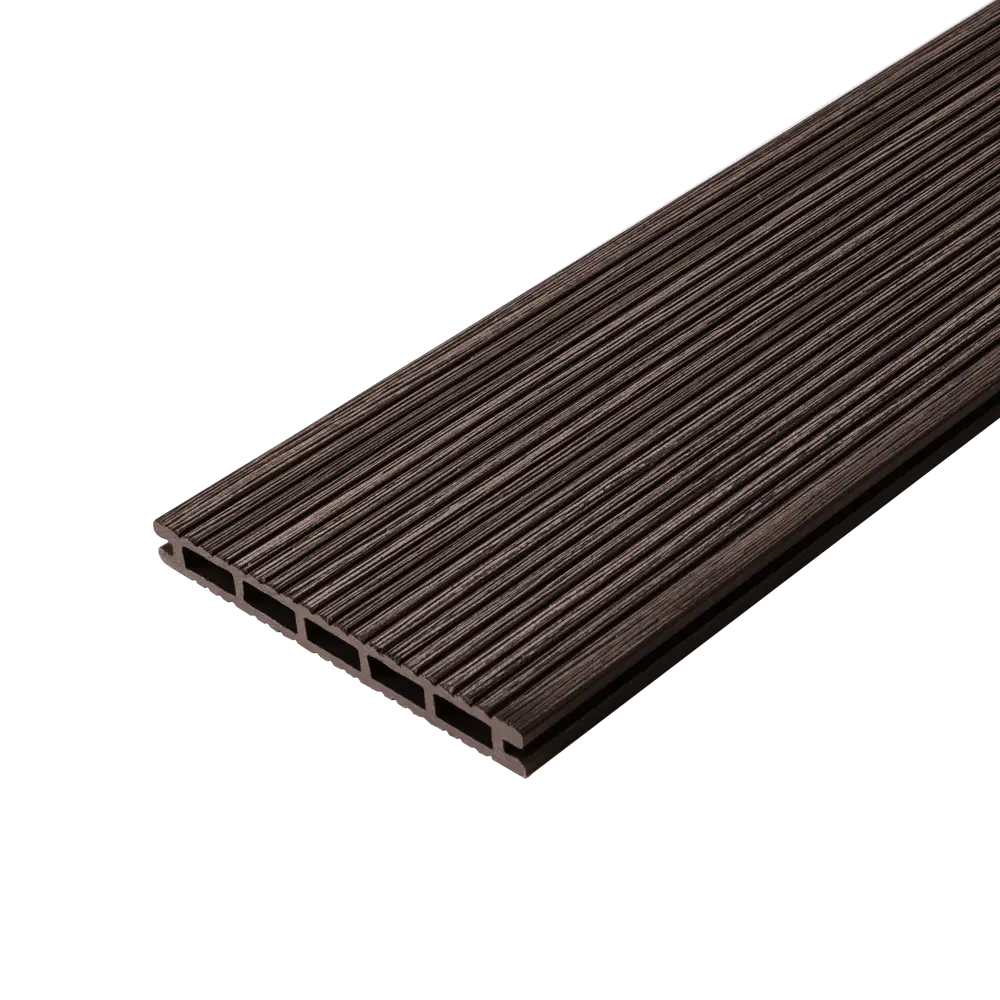 Террасная доска ДПК Freedeck цвет Венге 3000x150x17 мм двусторонний 0.45 м² Santreyd STLM-2166261 - Вид №2