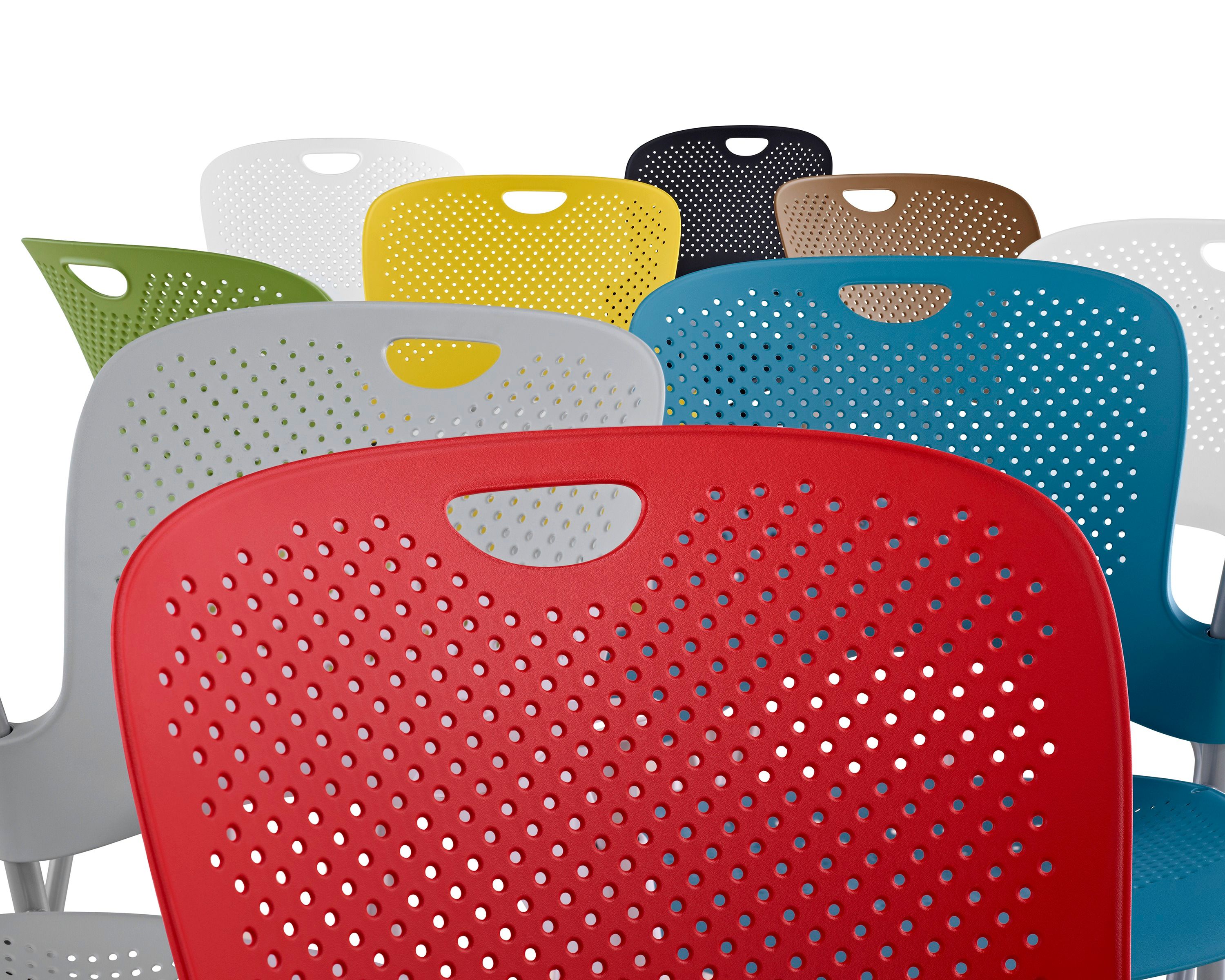 Штабелируемый стул nylon® с подлокотниками Herman Miller Caper ARCH-00079623 - Вид №5