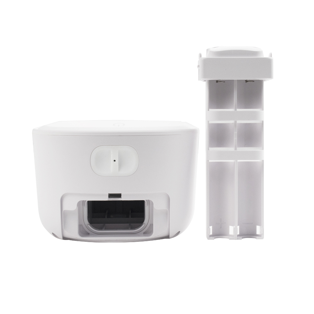 GFmark - Дозатор СЕНСОРНЫЙ, ПЕНА, пластик АБС, БЕЛЫЙ, большой, с полоской, 350 мл, код: 677  - Вид №4