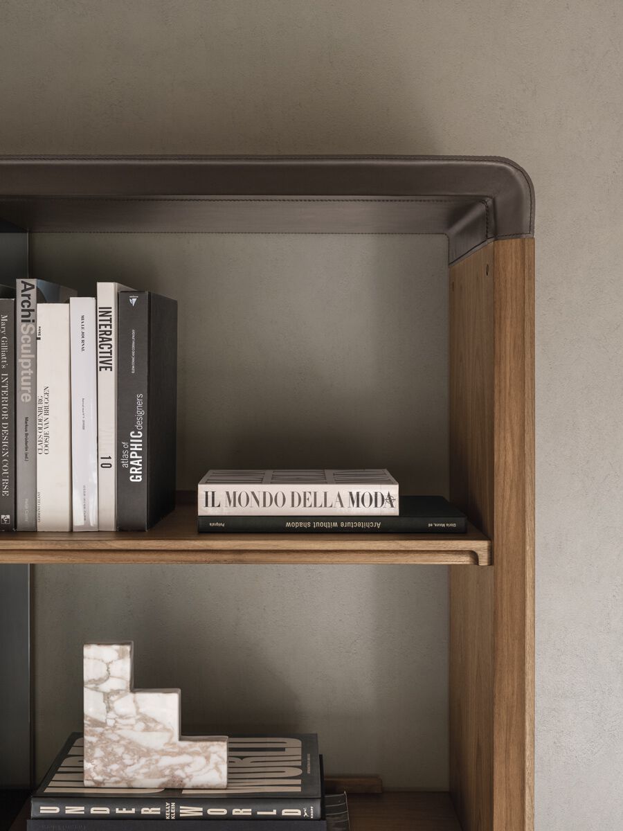 Деревянный отдельно стоящий книжный шкаф i 4 Mariani Herman ARCH-00002243 - Вид №5