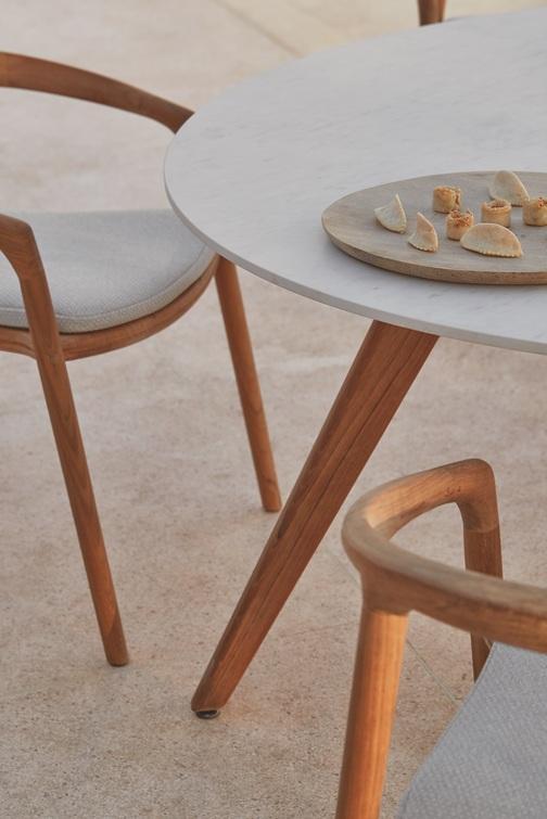 Кресло teak nero Manutti Solid MNST02 - Вид №15