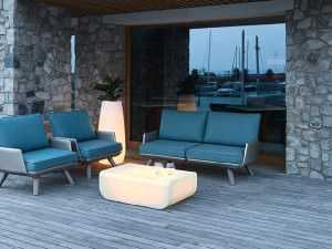 2-местный тканевый садовый диван