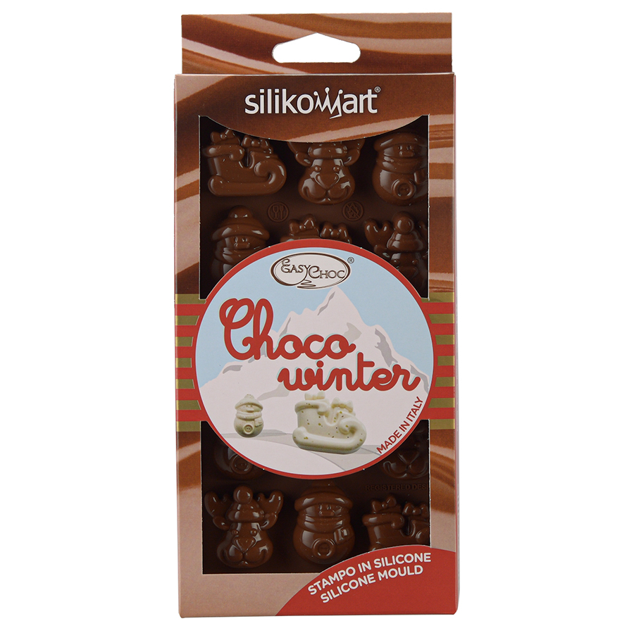 22.123.77.0065 Форма для приготовления конфет choco winter силиконовая Silikomart  - Вид №6