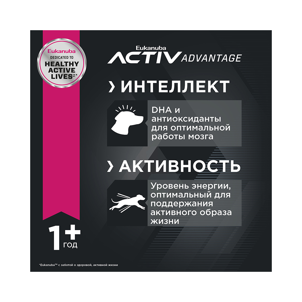ПР0055339 Корм для собак для миниатюрных пород, курица сух. 3,5кг Eukanuba  - Вид №1