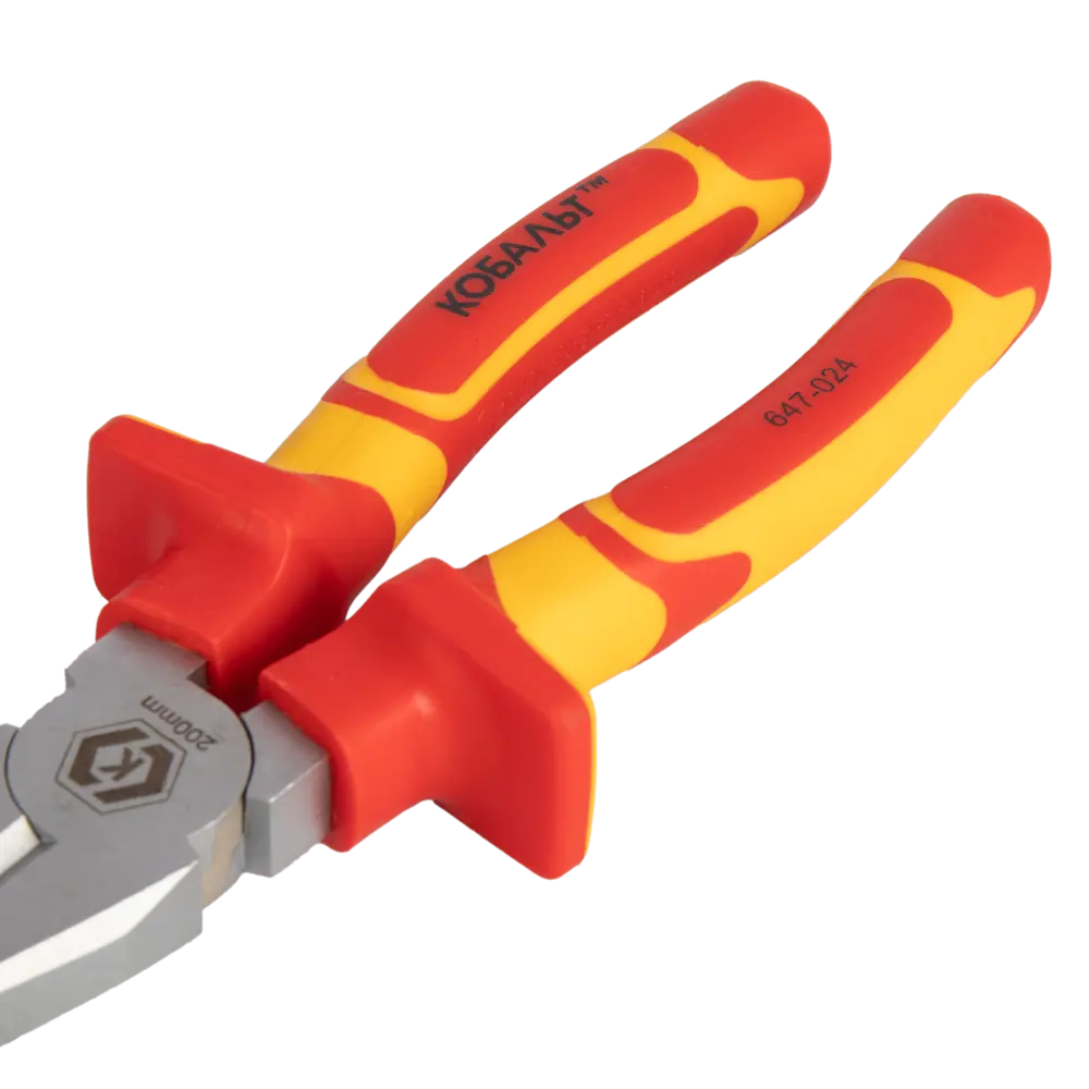 Диэлектрические пассатижи Кобальт 647-024 для электромонтажных работ 89373966 STLM-1579133 - Вид №2