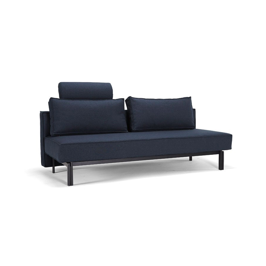 Диван SLY с подушками и черными ножками, синий Innovation Living SLY528 - Вид №8