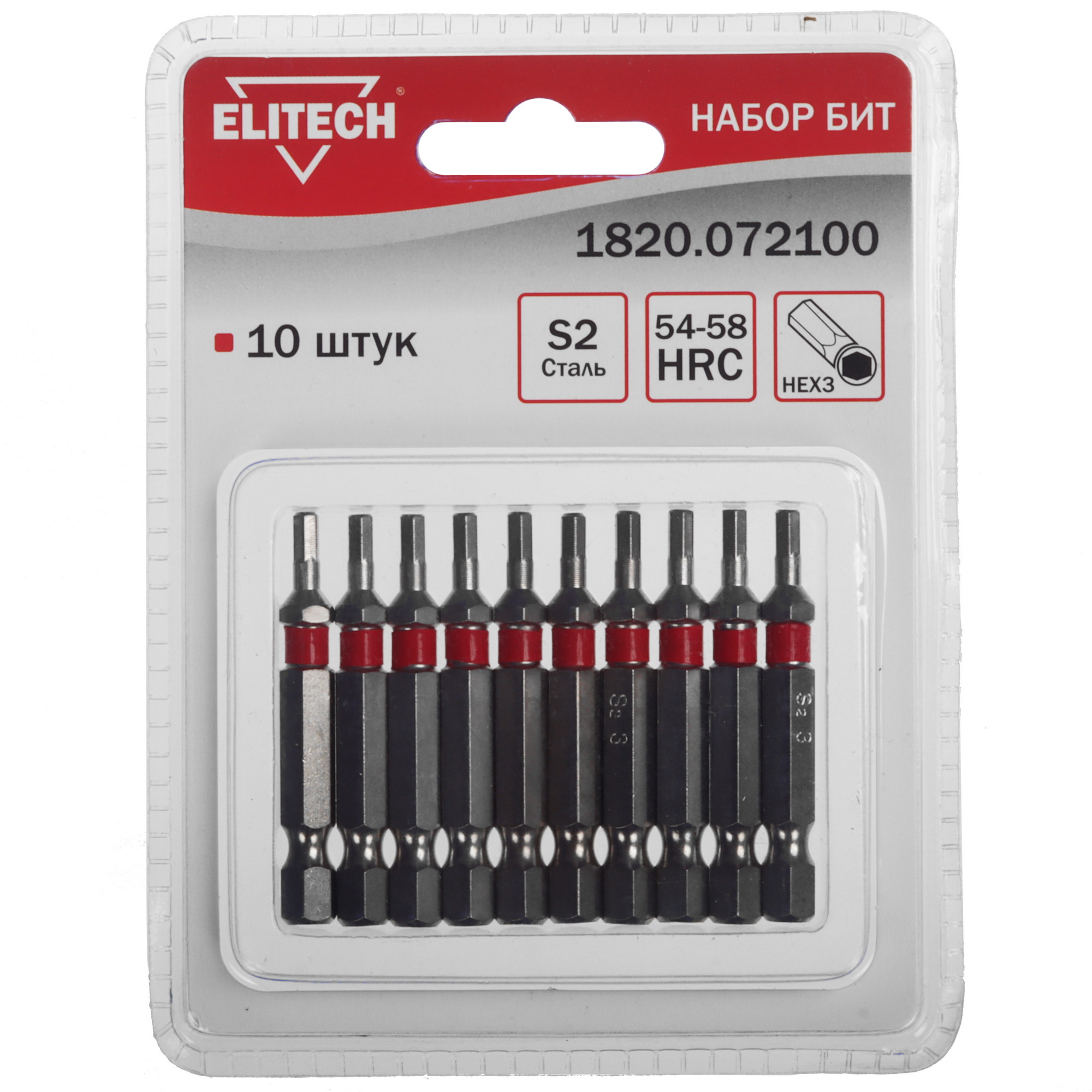Набор бит Elitech 1820.072100 9135823 STDN-0071628