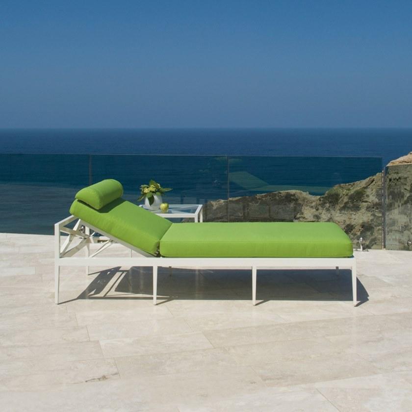 JANUS et Cie Садовый шезлонг из алюминия с порошковым покрытием Azimuth sun-id-1386025 - Вид №9