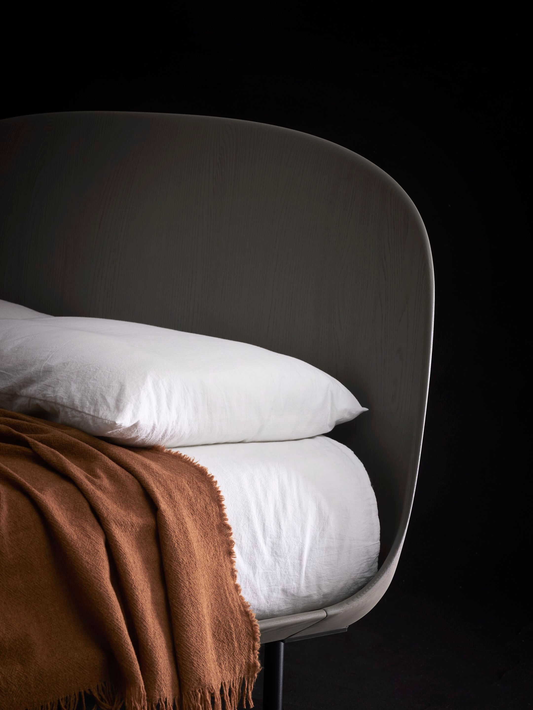 Деревянная двуспальная кровать Bolzan NEST ARCH-00035827 - Вид №2