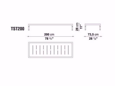Журнальный столик из красного дерева B&B Italia Outdoor весна ARCH-00073488 - Вид №5