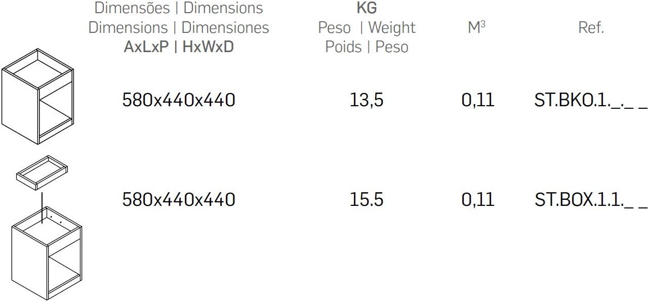 FERCIA Комод для офиса Stone St.bko.1._._ _ - Вид №2
