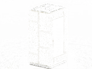 Manufatti Viscio Реконструированная урна для мусора Mod