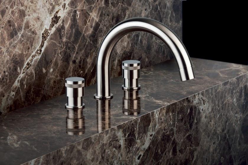 MGS Смеситель для ванны из нержавеющей стали с раздельными розетками Ergon sun-id-1373624 - Вид №3