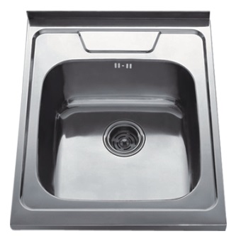 HB5060-06 Кухонная мойка , полированная сталь Haiba  - Вид №1
