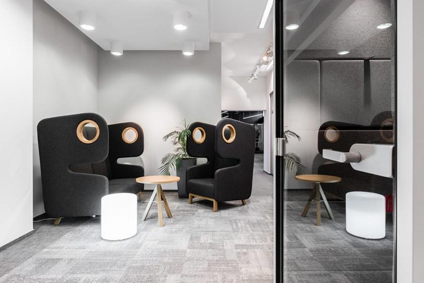 Mikomax Smart Office Стул Wing из шерсти Packman sun-id-1507975 - Вид №4