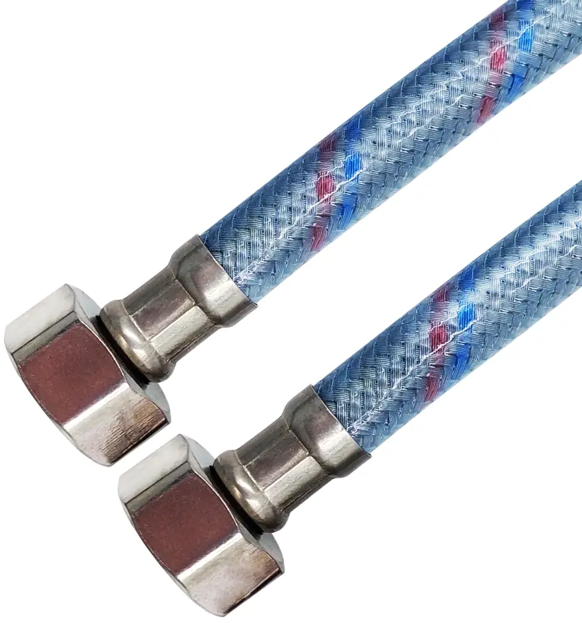 Гибкая подводка Santreyd OPTIMA с двойной защитой для воды 1/2" 30 см 88022969