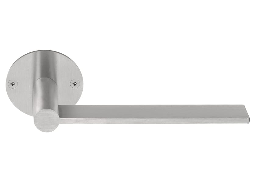 Ручка из нержавеющей стали на розетке Formani EDGY ARCH-00034213