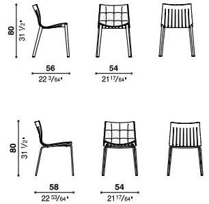 ACERBIS Стул из алюминия и кожи sun-id-1435704 - Вид №4