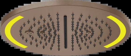 Насадка для душа 57878 708 Gessi Colour МЕДНЫЙ МАТОВЫЙ PVD