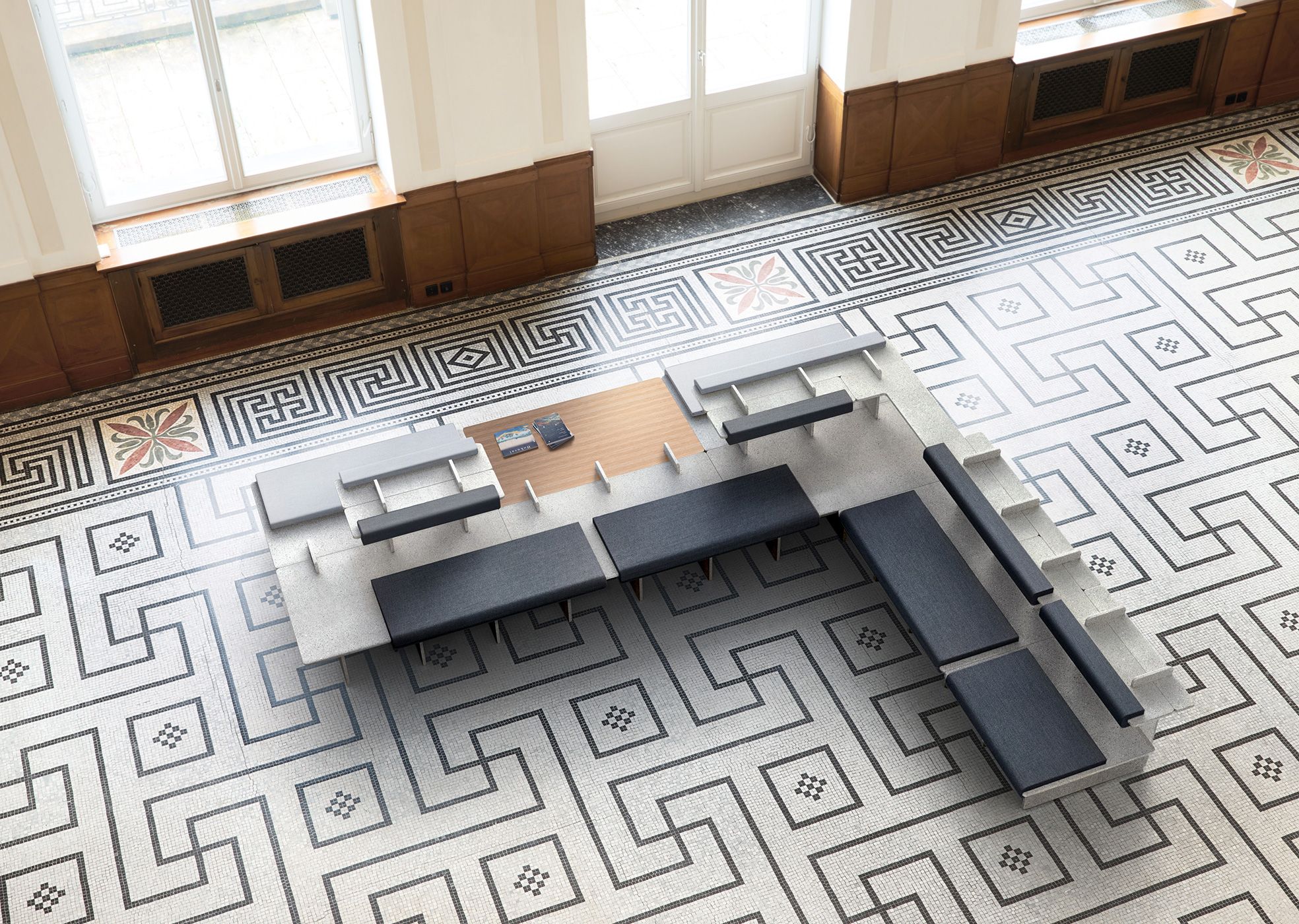 Модульная скамья Richard Lampert PIP ARCH-00092768 - Вид №1