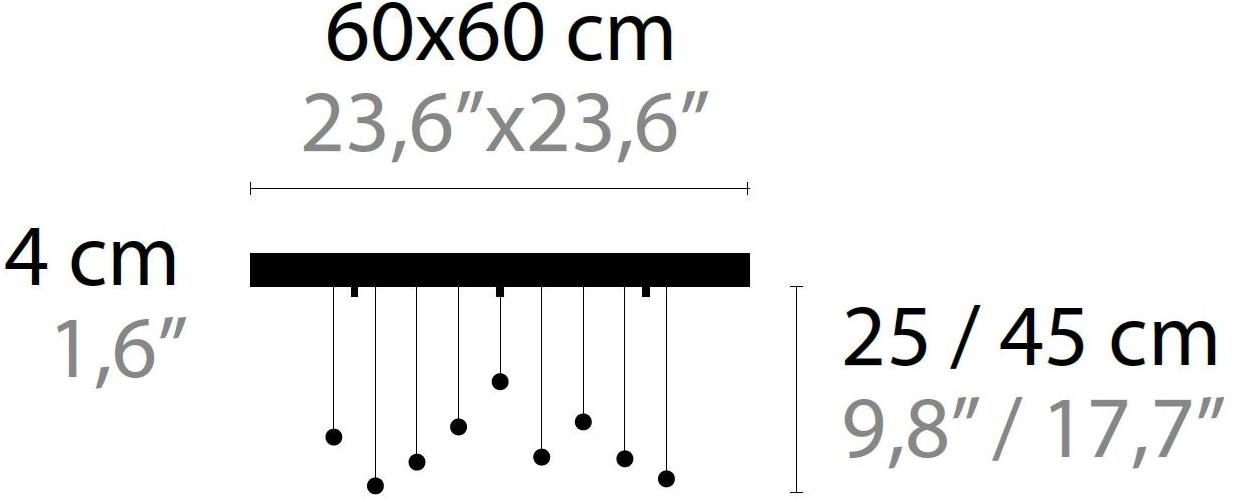 ILFARI Потолочный светильник из металла с кристаллами Sprankling sun-id-1474388 - Вид №3