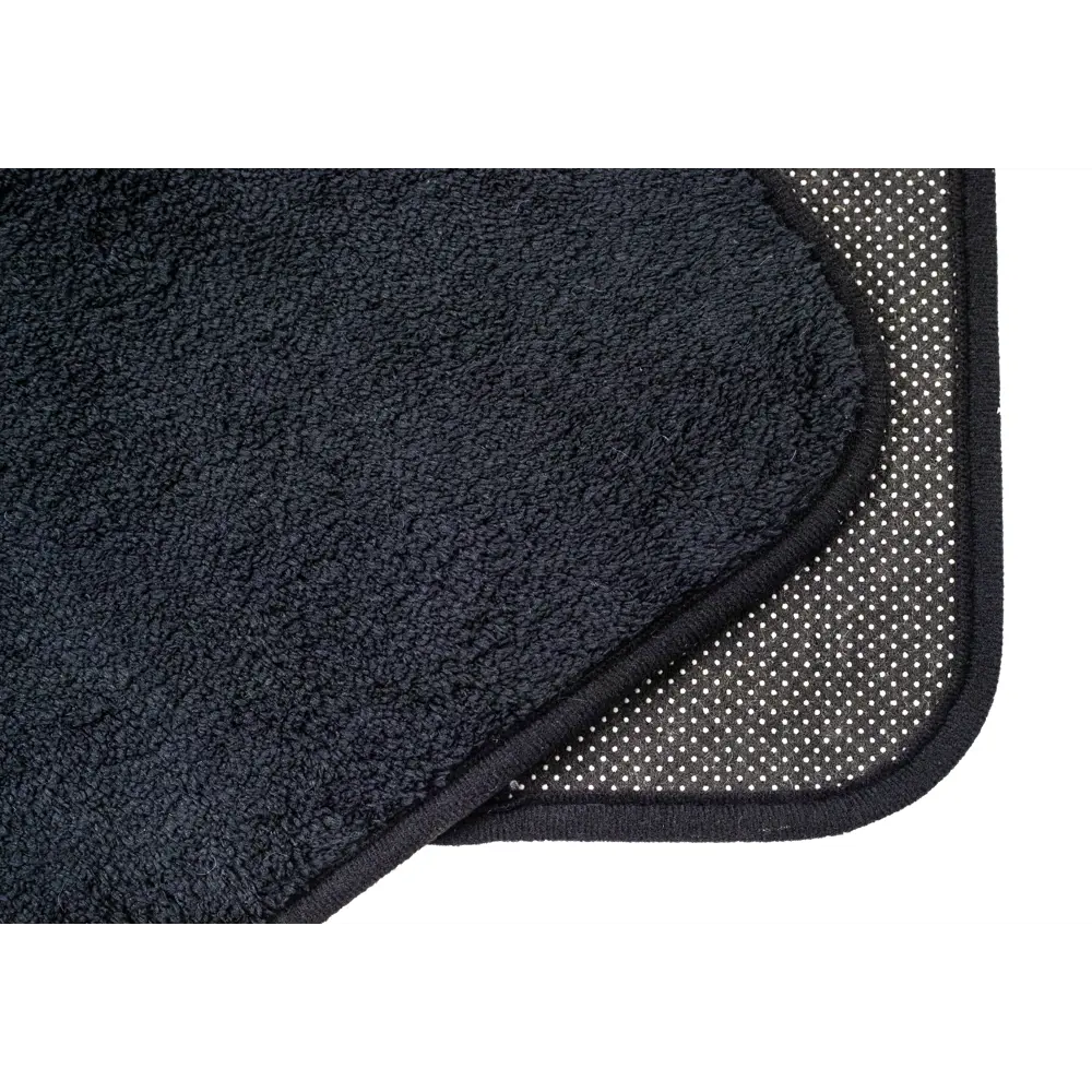 Коврик для ванной SWENSA Ping - комфорт и безопасность в черном цвете 89379339 STLM-1345474 - Вид №1