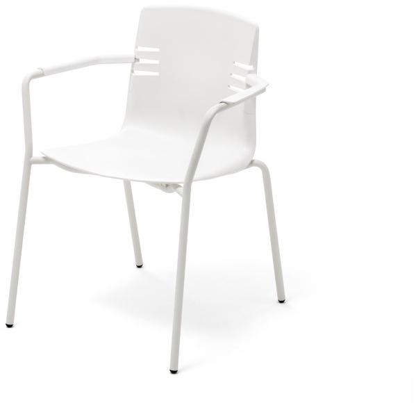 Mara Стул из полипропилена штабелируемый с подлокотниками  3250  - Вид №1