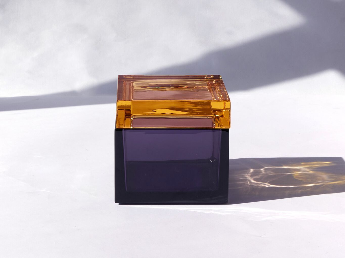 Двухцветный контейнер из дутого стекла Studio Bojola PALMI ARCH-00058347 - Вид №43