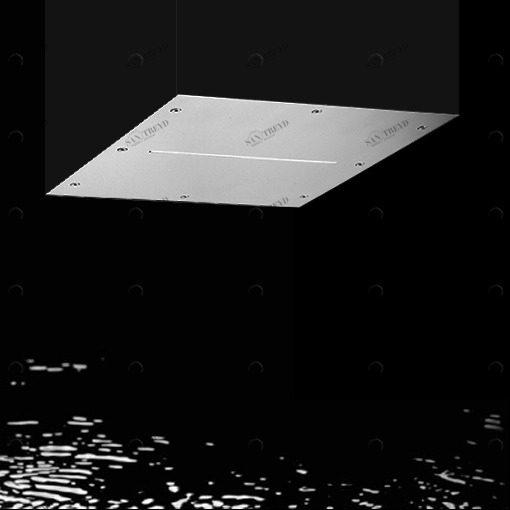 Каскад потолочный 430x430 PIASQUA4301C_IXS Geda Nextage  Shower Plates Душевая головка Shower Plates PIASQUA4301CIXS