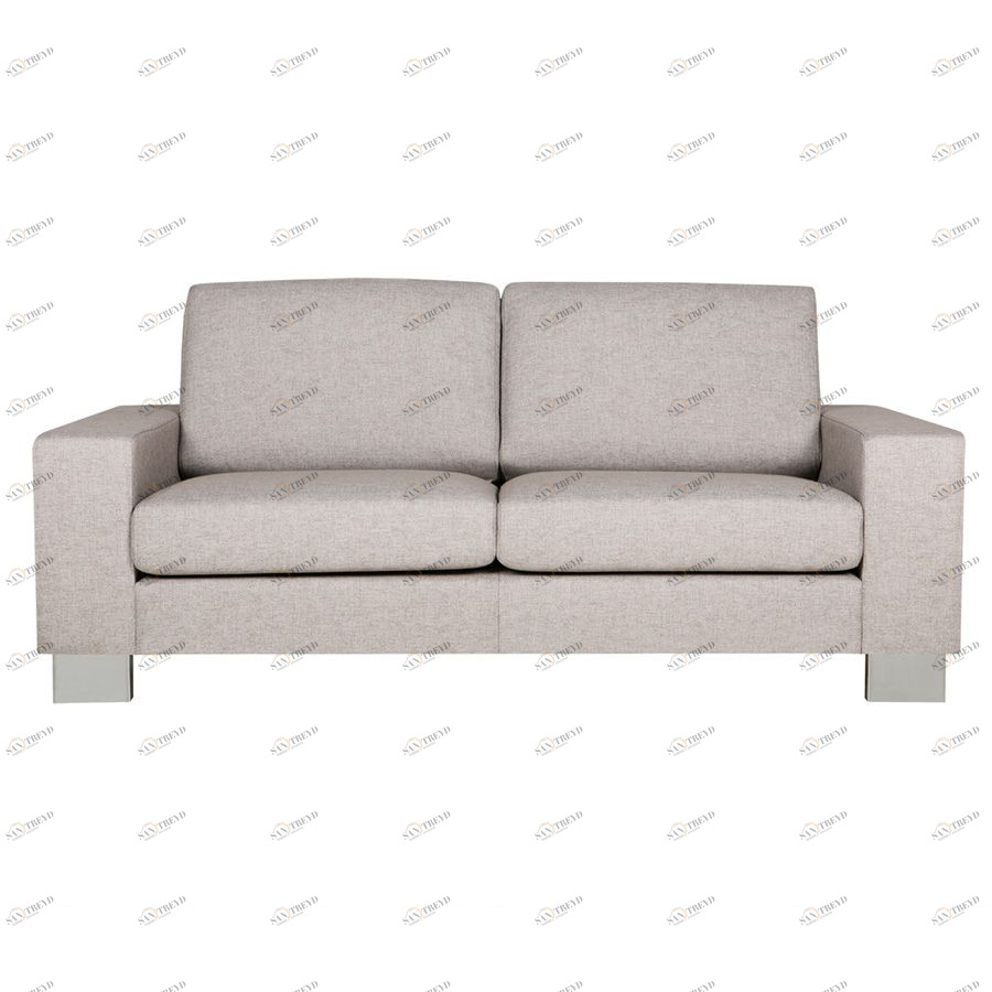 Диван Quattro, двухместный, серо-бежевый Sits S1566