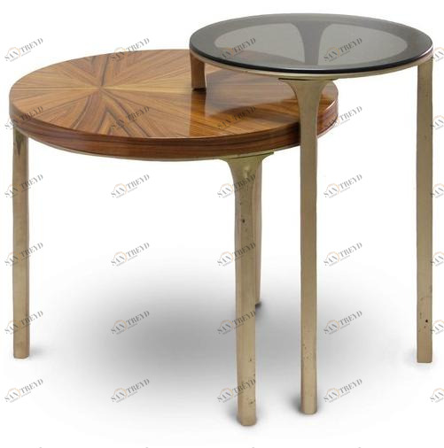 BRABBU Лакированный журнальный столик sun-id-1416673