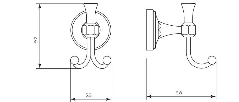 Латунный халат Gaia Mobili Complements ARCH-00027995 - Вид №2