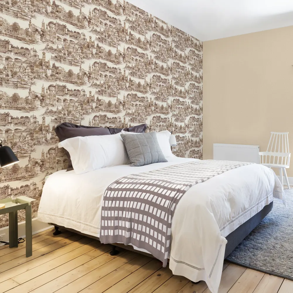 Обои флизелиновые Wall Decor бежевые 1.06 м 75071-28 85330668 STLM-2064786 Амстердам - Вид №3